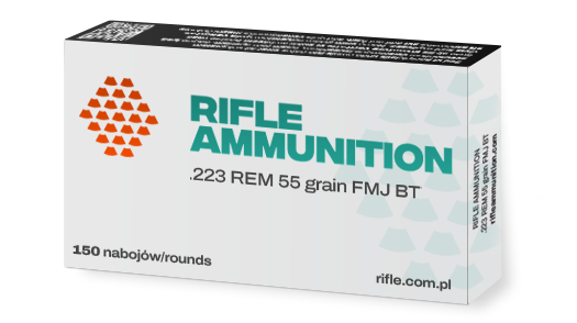 Rifle Ammunition - Amunicja karabinowa 55gr i 62gr FMJ BT